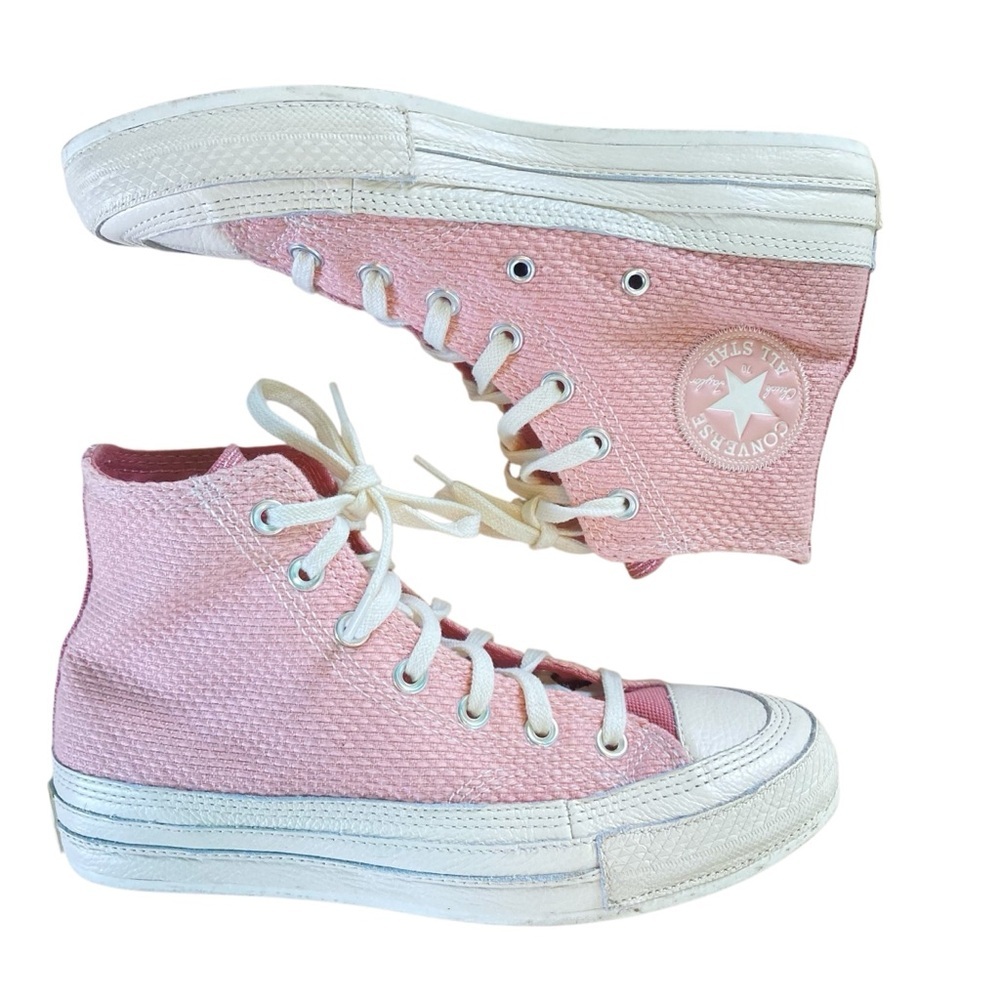 Converse Chuck 70 High Top All Star Sneakers Logo‎ Lace Up Pink (Size 8) - Picture 2 of 15